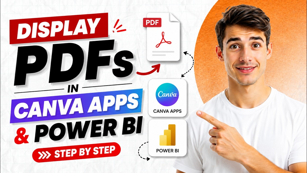 How To Display PDFs In Canvas Apps And Power BI Reports (Easiest Way ...