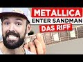 Gitarre lernen - Metallica - Enter Sandman - Das Riff in 10 Minuten - EINFACH & auf Deutsch