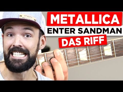 Video: Wie Man Metallica Auf Der Gitarre Spielt