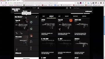 Black ops 2 Custom Class TYPE 25