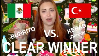 Mexican Burrito VS. Turkish Kebab in Mexico City (FOOD REACTION)