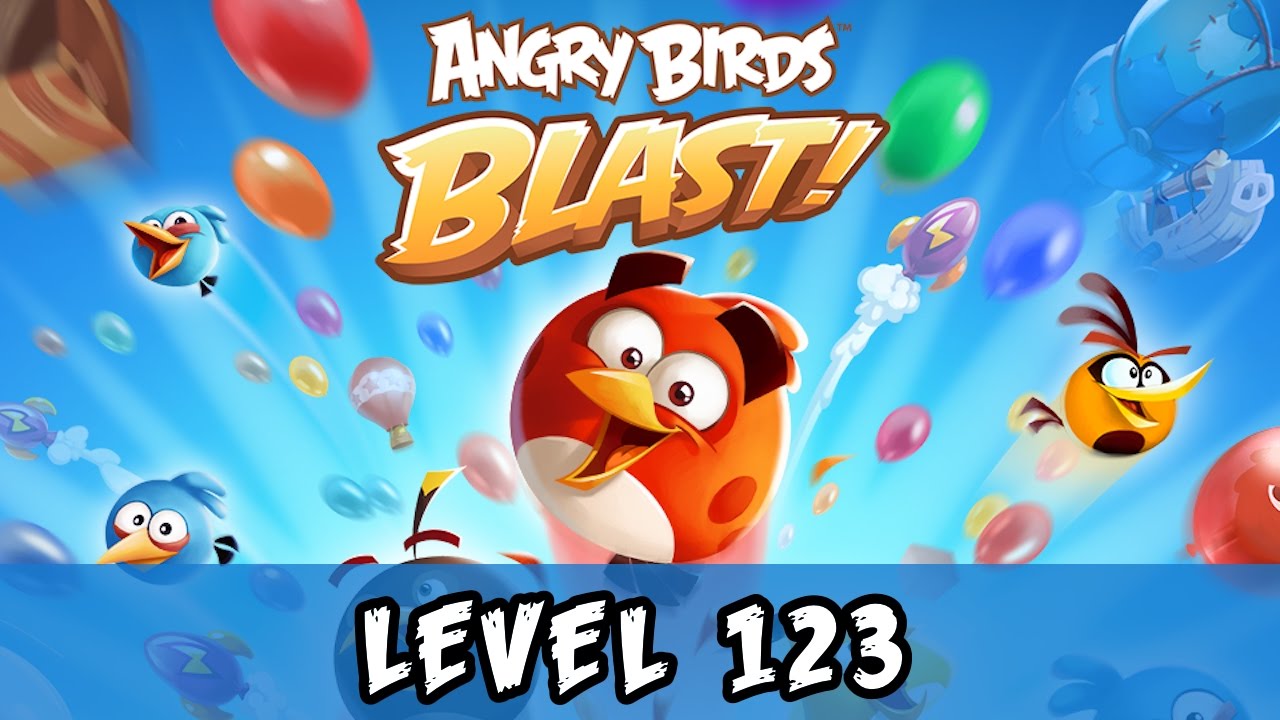 Angry Birds Blast Level 123 Gameplay Walkthrough