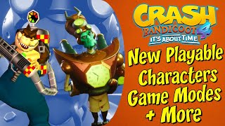 Crash Bandicoot 4: Its About Time - Playable Dingodile!, Alternate Skins, New Game Modes + More!