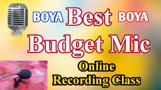 Best mic for youtube videos | Boya mic review hindi | #boyamic #bestmic