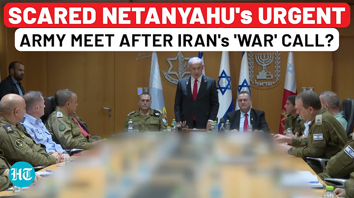 Scared Netanyahu Rushes Into Military Meet After Iran Army & Parliament's 'War Declaration'?| Israel