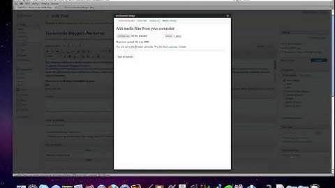 Set a featured IMage in Wordpress