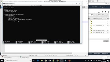 Start/Stop/Terminate Ec2 instances using ansible playbook