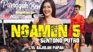 NGAMEN 5 versi SENTONO PUTRO Voc Gita F feat Erika Rosa Live Bajulan Papar By SG Audio