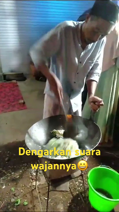 Suara khas penjual nasi goreng, dengarkan !!!