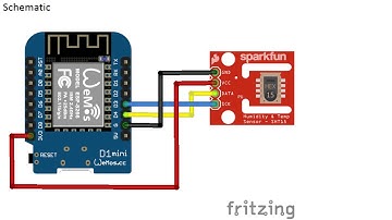 ESP8266 and SHT11 Sensor Example