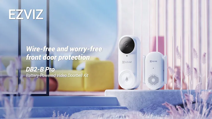 EZVIZ DB2-B Pro Wi-Fi Smart Video Doorbell