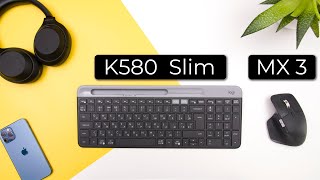 Клавиатура Logitech K580 и мышь MX Master 3. Детальный обзор и магия от Logitech!