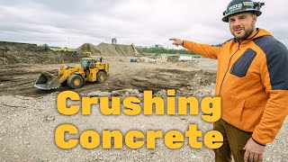 Crushing Concrete and Asphalt