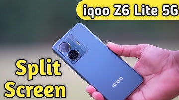 Split Screen On In Iqoo Z6 Lite 5G, Create Dual Screen In Iqoo Z6 Lite 5G, How To Use Floating