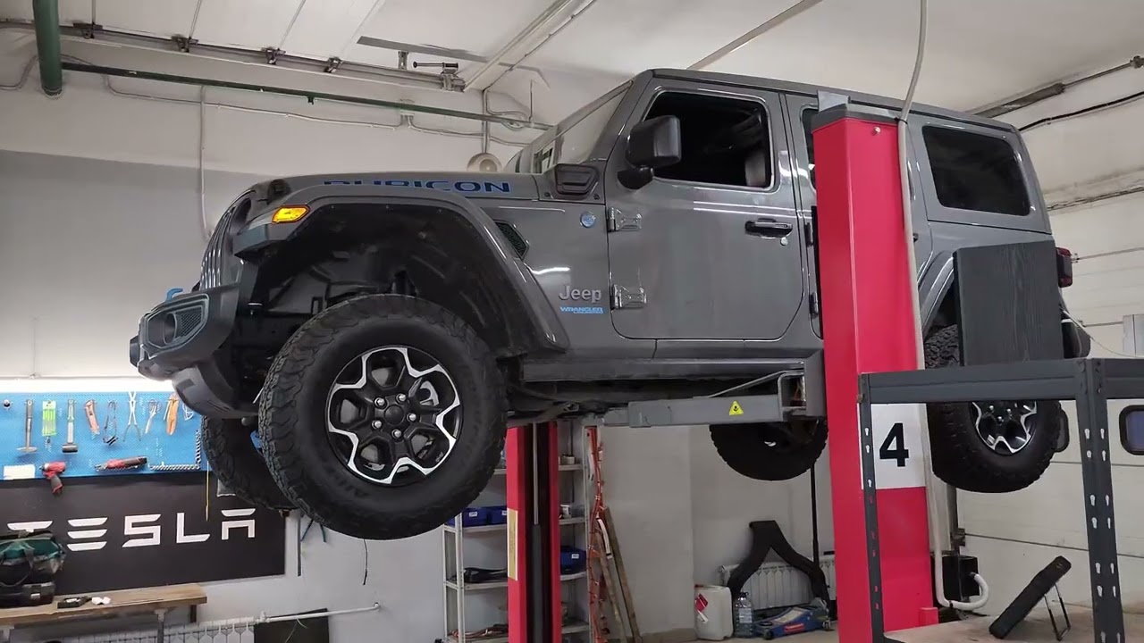 Jeep Wrangler 4xe PHEV. Знакомство через ремонт. Часть 2 #электромобиль #jeep #evcar