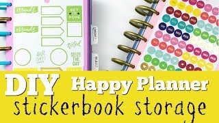 DIY | The Happy Planner Sticker Organization!