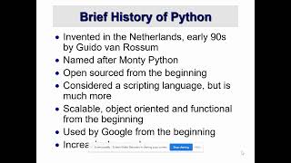 1 python history