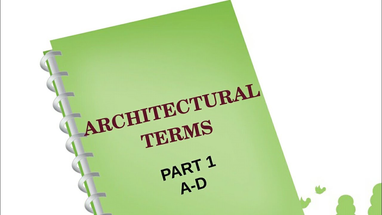nata strategy day 5 architectural terminology YouTube