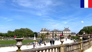 🇫🇷☀️【HDR 4K】Paris Spring Walk - Jardin des Luxembourg to Hôtel de Ville (May 2024) | Olympic City