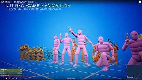 Unreal Engine Live Stream #214 - MMO - Testing Advanced Locomotion System v4