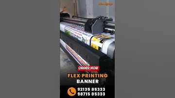 Flex Printing Banner & Poster | Flex Printing Machine l Digital  Flex Printing