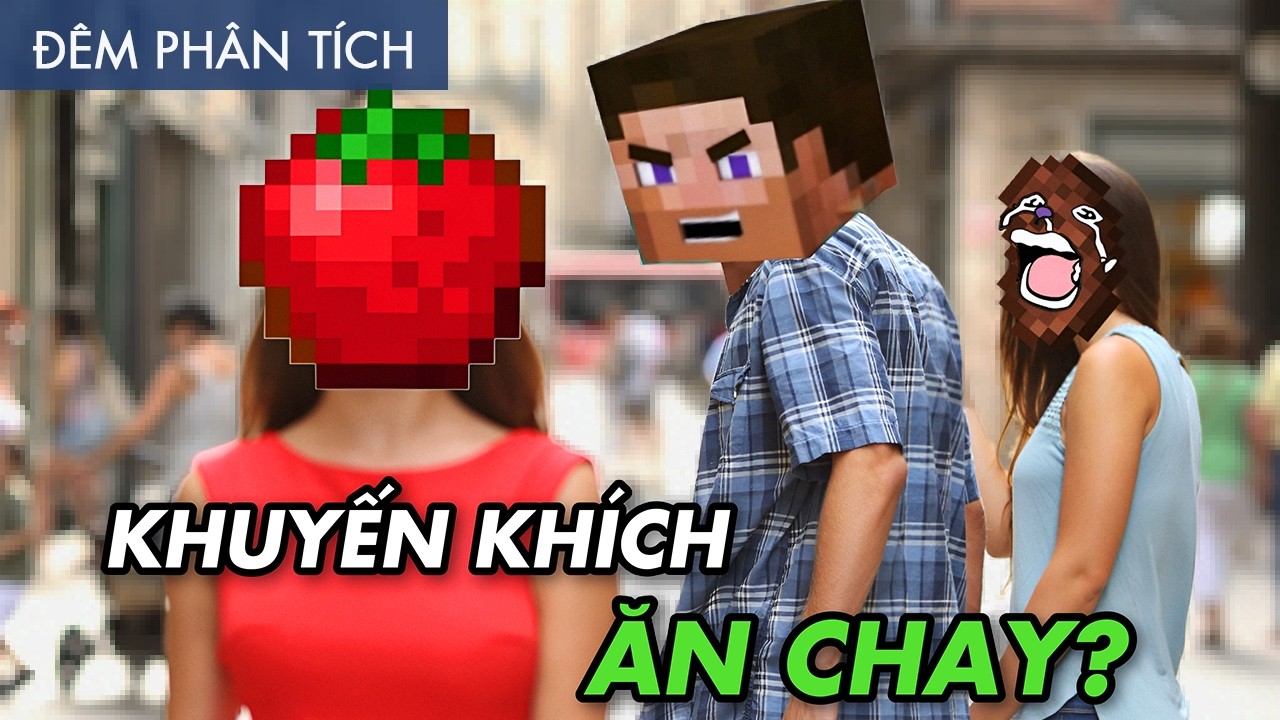 MINECRAFT Đang Khuyến Khích Bạn ĂN NHIỀU RAU CỦ Hơn?
