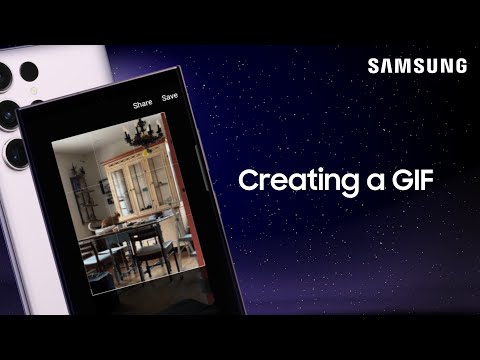 How to create a GIF image from photos on your Galaxy phone