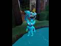 Rainbow Friends Chapter 2 Cyan V's Cyan Monster Jumpscares #rainbowfriends #roblox #shorts
