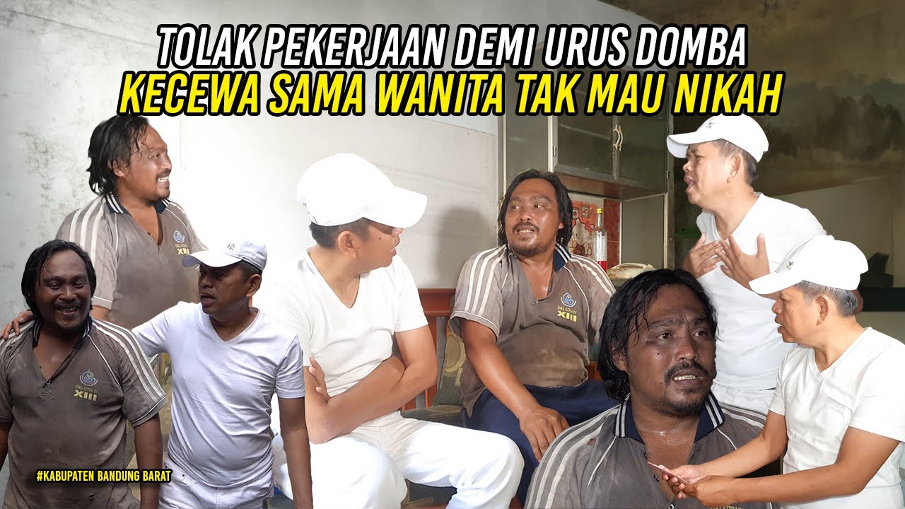 KECEWA SAMA WANITA | AYI 37 TH TAK MAU MENIKAH | TOLAK UANG PEKERJAAN DEMI URUS DOMBA