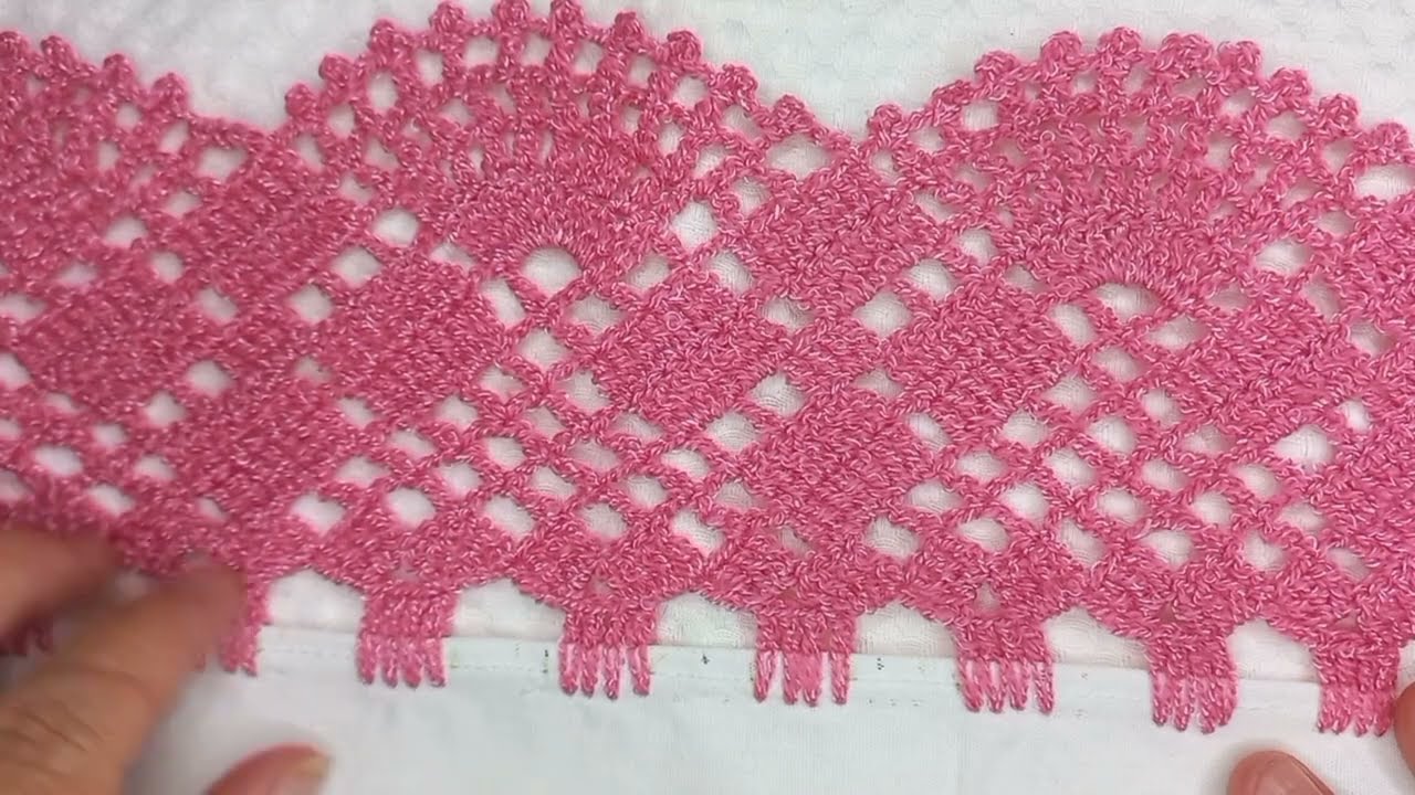 Puntilla#85,hermosa puntilla de una vuelta!!