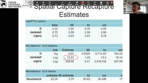PAWS: Spatial Capture Recapture interpretation and designs