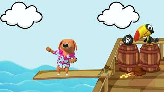 S Blend Pirate Ship Artic Adventure (Free Speech-Language Pathology Articulation Videos)