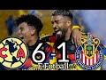 América vs chivas 6-1 E fotball⚽️🏆