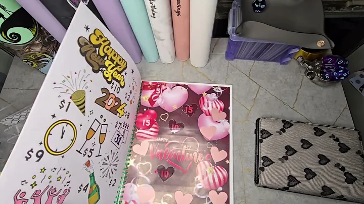 Monday Monthly Savings Challenge Books | Cash Stuffing $200+ for 2025 Goals 📒💵