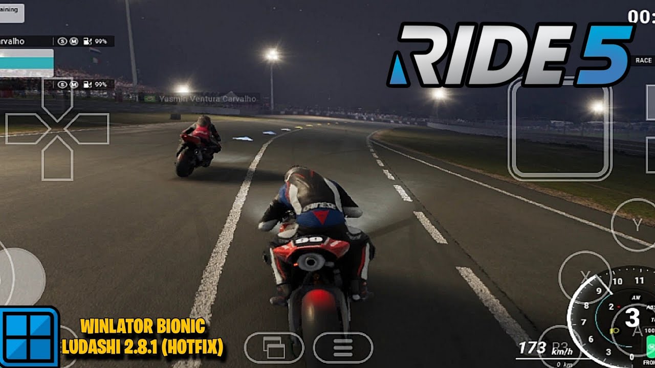 RIDE 5 ANDROID | WINLATOR BIONIC LUDASHI | (SETTINGS+GAMEPLAY)