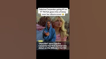 Sabrina Carpenter Goes #1 Amid Internet Uproar Over Controversial Album Cover 😅