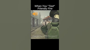 When You "Test" Friendly Fire (Roblox Animation) #roblox #robloxanimation #funny #meme #gaming