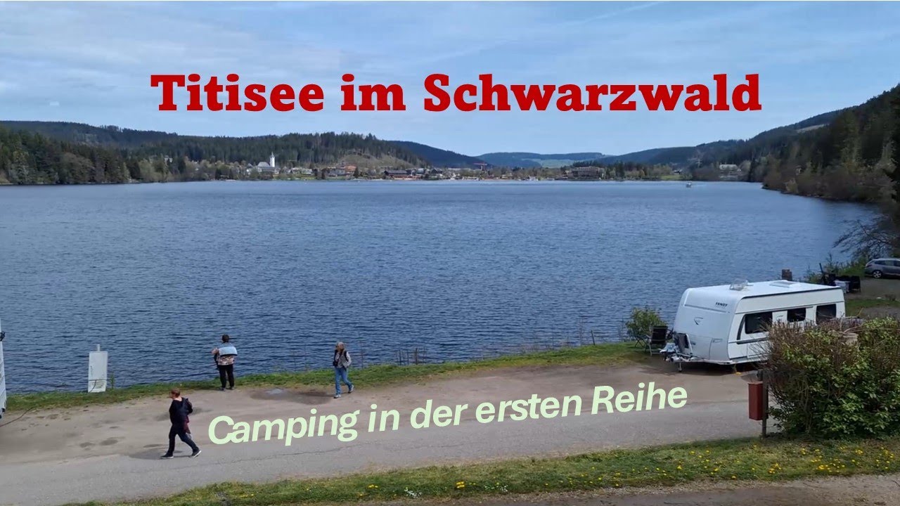 Camping am Titisee im Schwarzwald