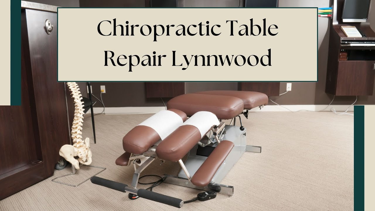 Chiropractic Table Repair Lynnwood - YouTube