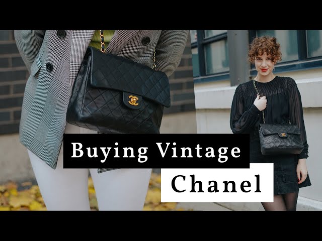 How to Shop for Vintage Luxury Bags  How I Found my 90's Chanel Classic  Flap Purse on Poshmark 