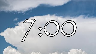 7 Minute Timer | Sky Clouds | NO Music Profile
