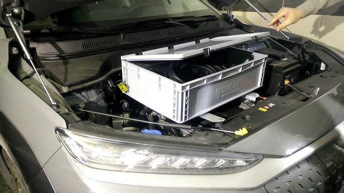 Genius Storage Option Under Frunk, Ev Electric Car, Hyundai Kona 2017-2023  