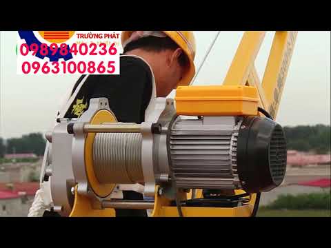 Video Báo giá tời điện mini nâng hàng 100kg, 200kg, 300kg,... - youtube