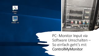 PC- Monitor Input via Software Umschalten - So einfach geht‘s mit ControlMyMonitor