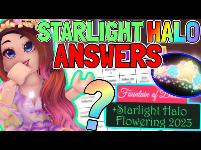 FOUNTAIN STORY ANSWERS for Spring 2023 Halo ✨🌷⭐