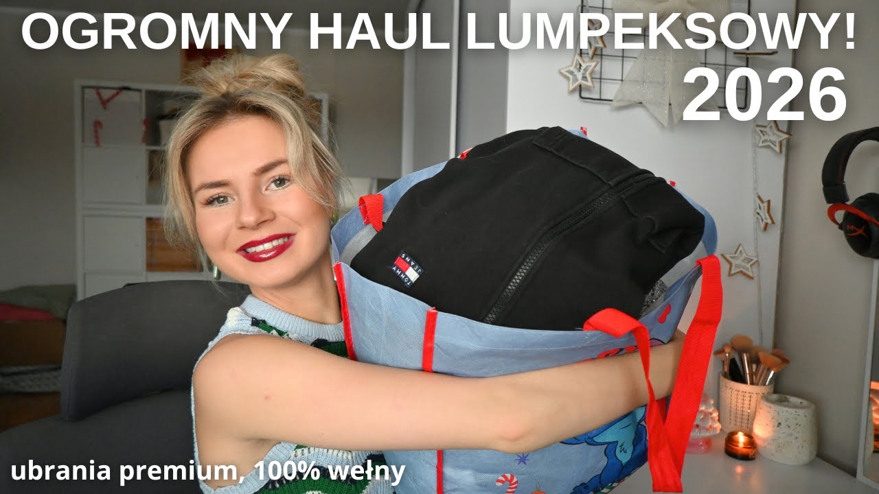 OGROMNY HAUL LUMPEKSOWY! UBRANIA PREMIUM GIVENCHY, TOMMY, ZARA, ASICS, OYSHO & OTHER STORIES