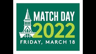 UVM Larner College of Medicine Class of 2022 Match Day