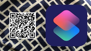 Create a QR Code using Shortcuts