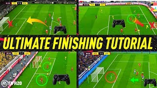 FIFA 20 ULTIMATE FINISHING TUTORIAL - SECRET SHOOTING TIPS & TRICKS - HOW TO SCORE GOALS (H2H & FUT)