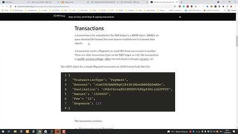 How does signing work on the XRP ledger [Demo][Theory]
